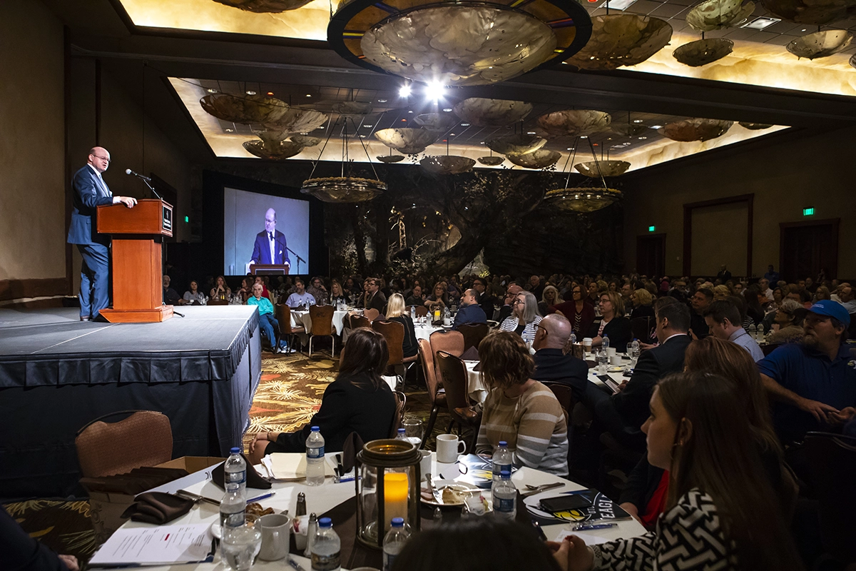 Dr. Higdon at College Development Day