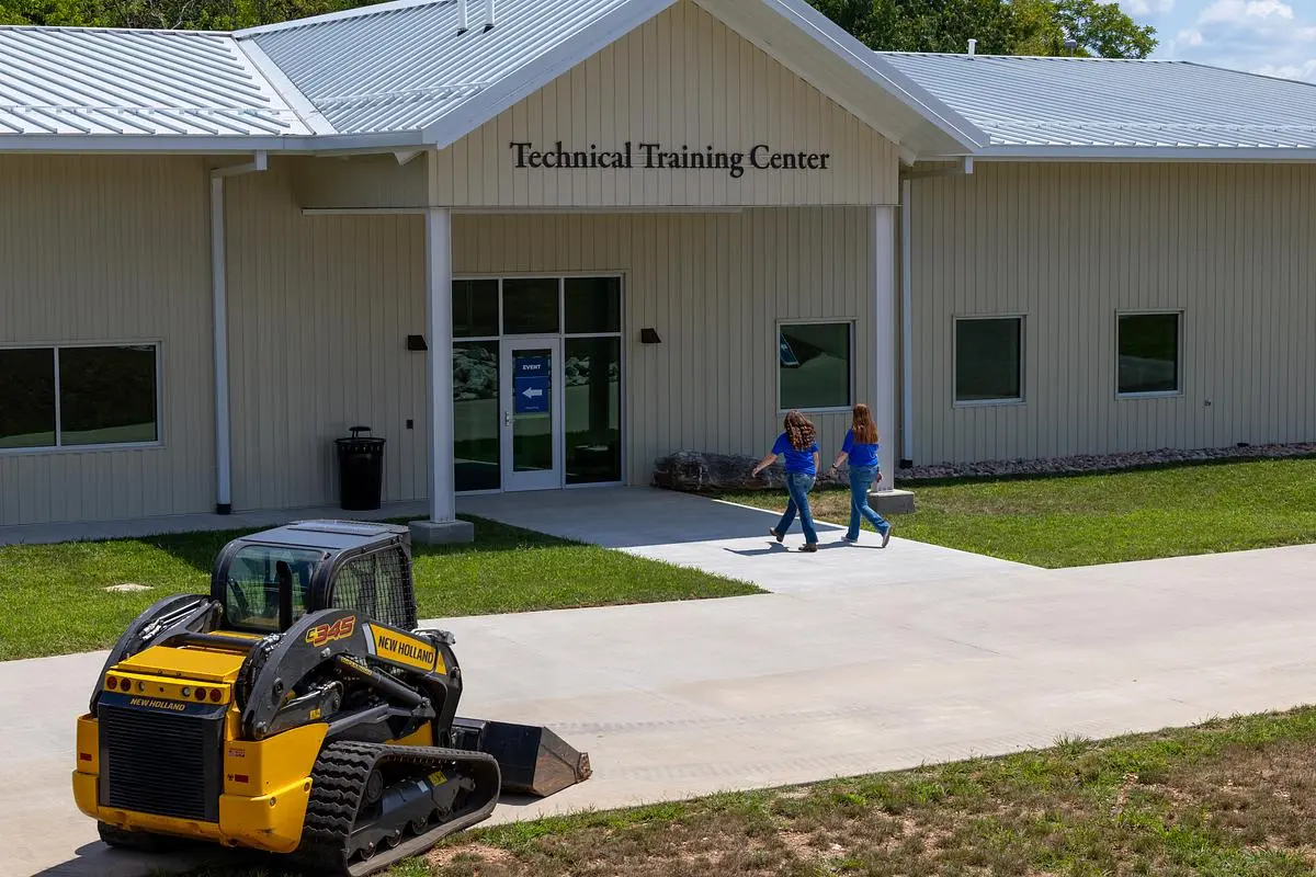 Outside view of Technical Training Center building