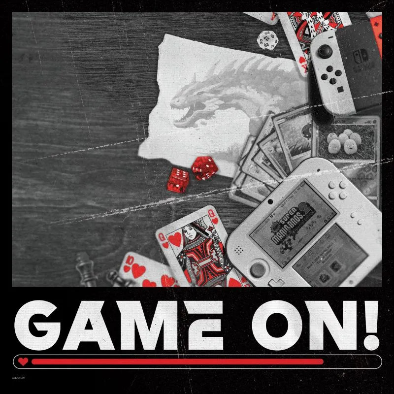 Game On Event graphic