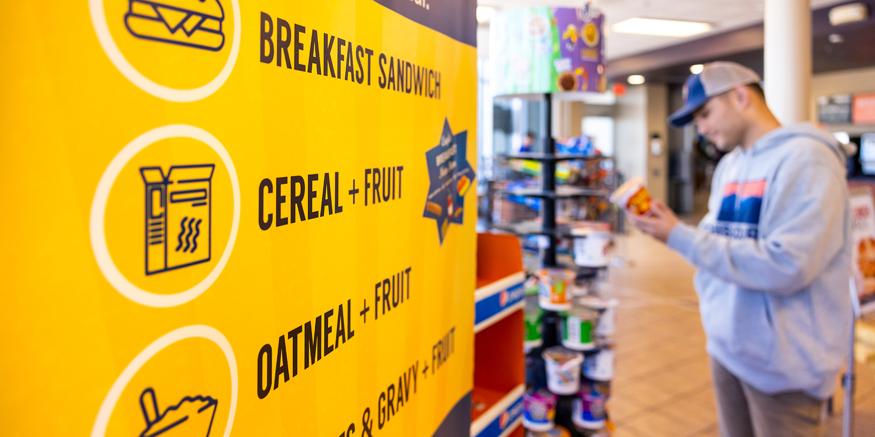 Eagle breakfast banner