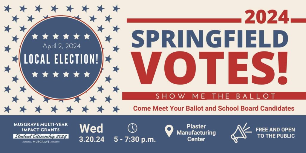 Springfield Votes event banner