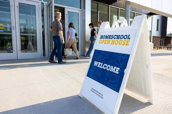 Homeschool Open House Sign Board