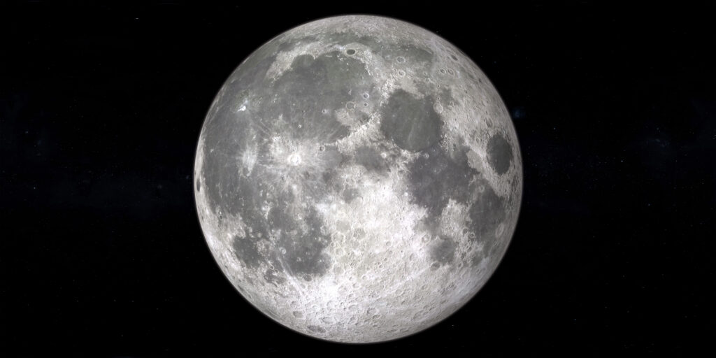 A full moon