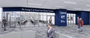 Rendering of the Carr Family Event Center at the Ozarks Tech Parson Student Union