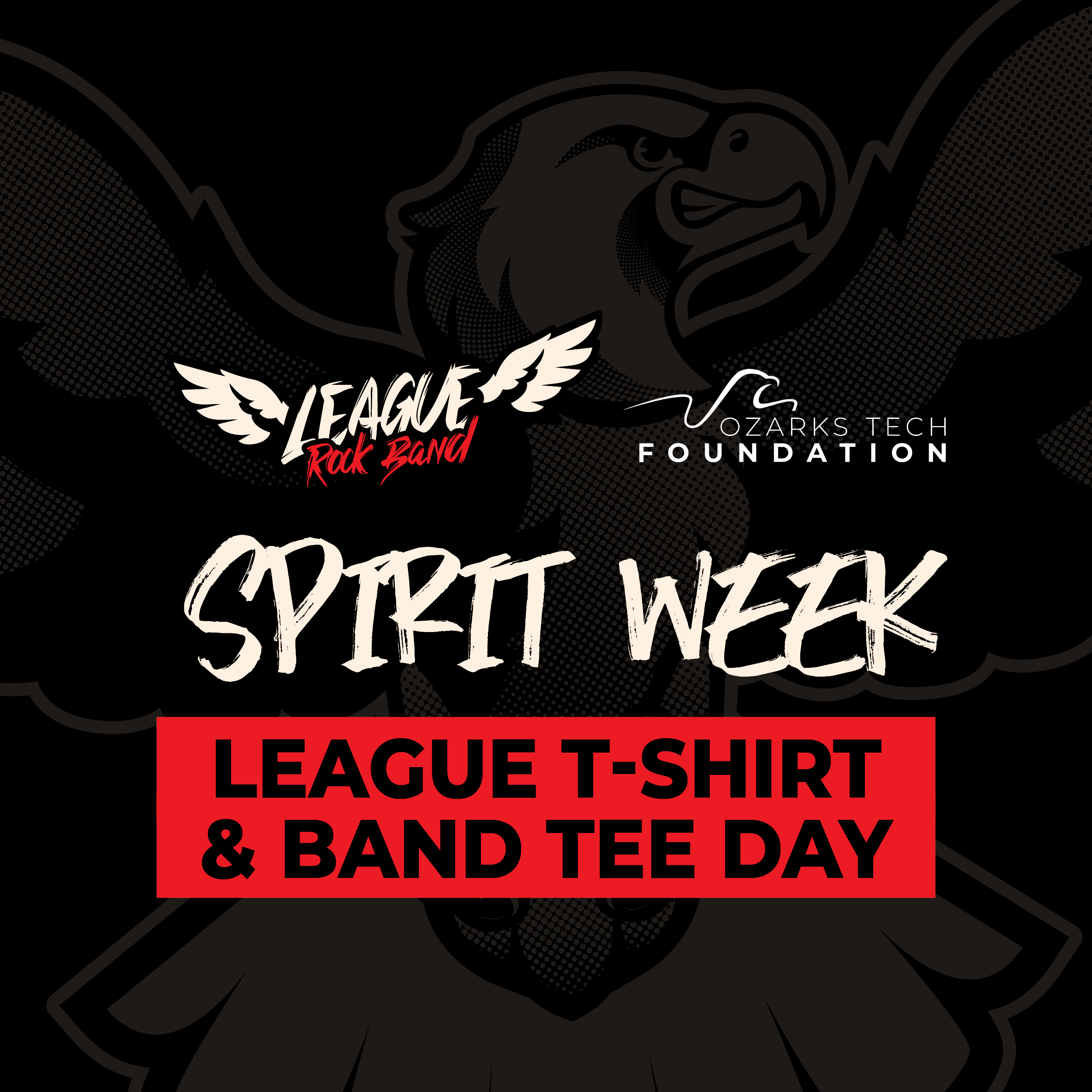 LEAGUE Spirit Week: LEAGUE T-Shirt and Band Tee Day